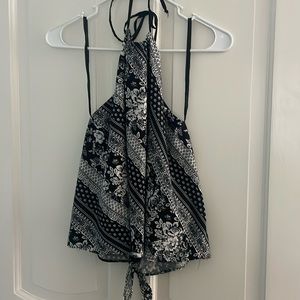 Abbeline halter open back top size XS